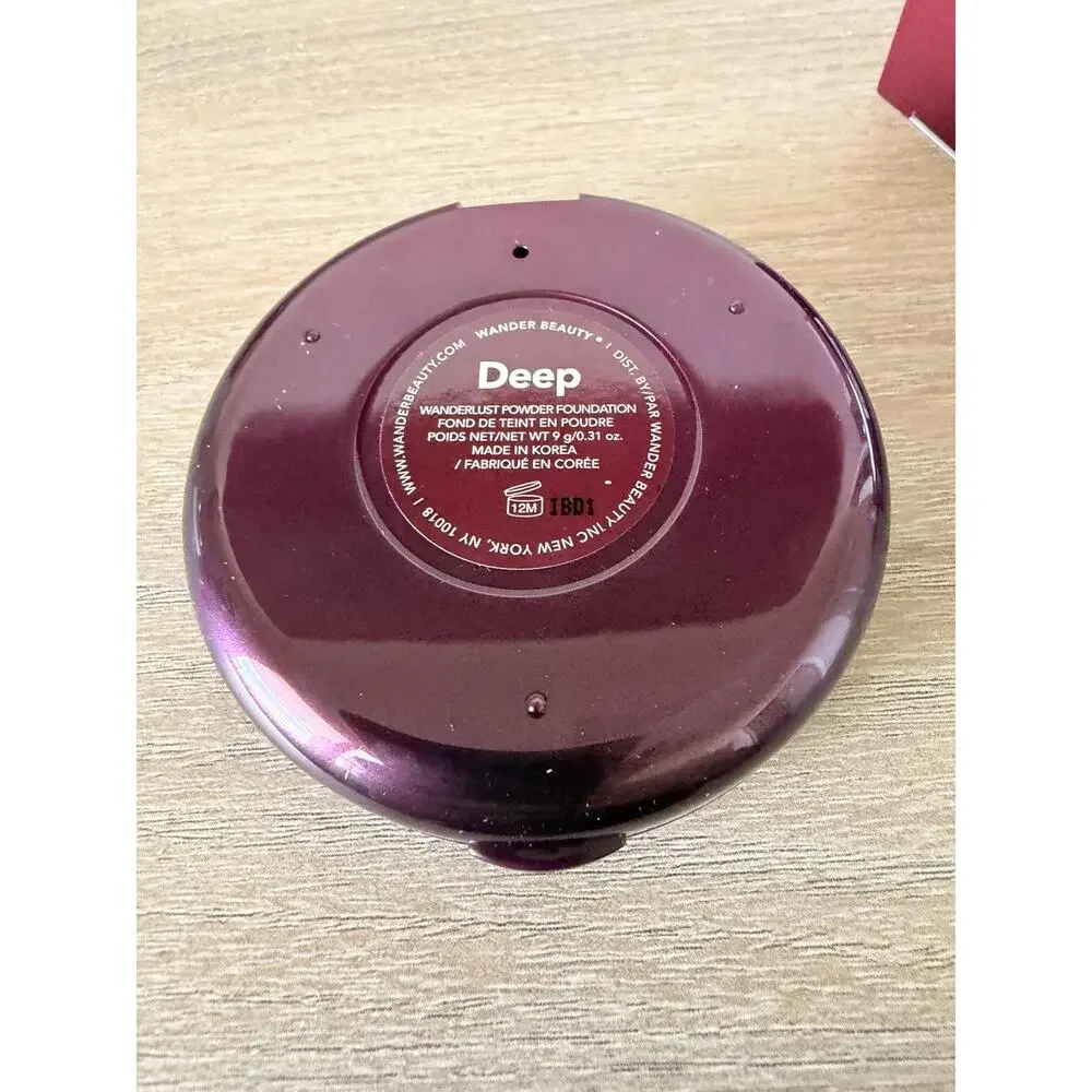 Wander Beauty Wanderlust Powder Foundation Deep 9g / 0.31 oz New In Box
